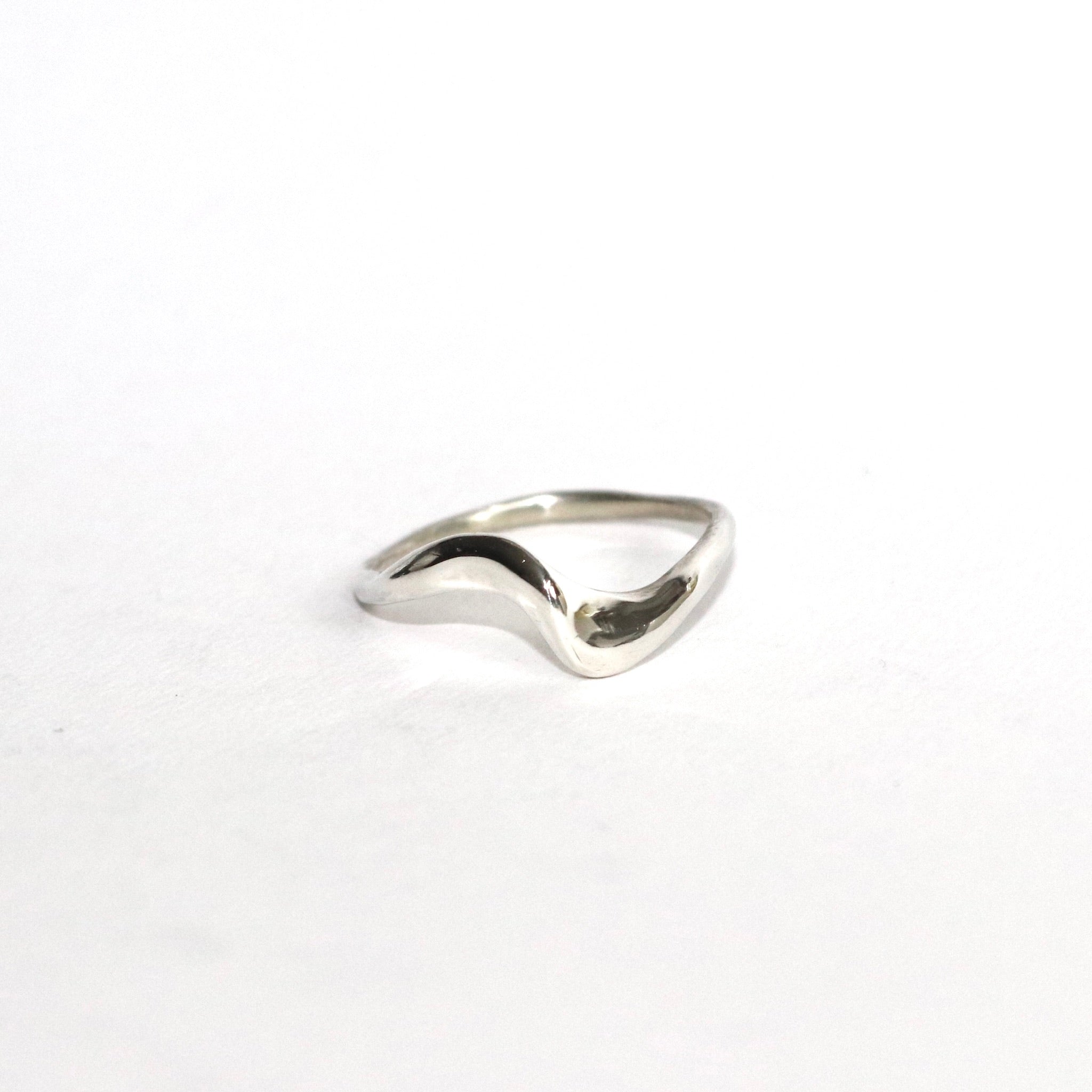 Blume-Jewellery-Sterling-Silver-Arch-Ring-Curved-Wave-Stacking-Band-Handmade-Cool-Contemporary-Everyday-Timeless-Design-Handmade-UK