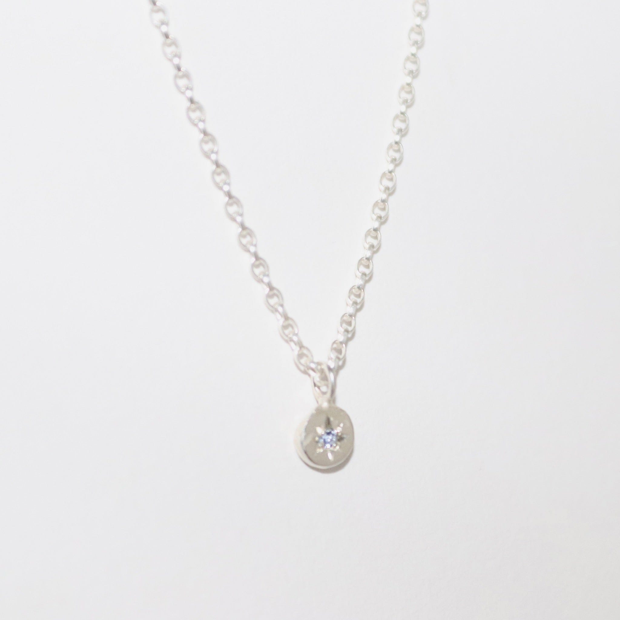 Blume-Jewellery-Sterling-Silver-Birthstone-Pendant-Necklace-Star-Setting-Stone-Gemstone-Garnet-Amethyst-Aquamarine-Diamond-Emerald-Moonstone-Ruby-Citrine-Peridot-Sapphire-Tanzanite-GOLDEN-UK-Jewellery-Pink Tourmaline-GOLDEN-ShopGolden.co-Demifine-Jewellery-Destination-Contemporary-Curated-UK-Brands