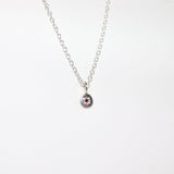 Blume-Jewellery-Sterling-Silver-Birthstone-Pendant-Necklace-Star-Setting-Stone-Gemstone-Garnet-Amethyst-Aquamarine-Diamond-Emerald-Moonstone-Ruby-Citrine-Peridot-Sapphire-Tanzanite-GOLDEN-UK-Jewellery-Pink TourmalineNecklaces-Blume Jewellery-GOLDEN-ShopGolden.co-Demifine-Jewellery-Destination-Contemporary-Curated-UK-Brands
