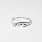 Blume-Jewellery-Sterling-Silver-Wave-Bombe-Ring-Lab-Diamond-Chunky-Statement-Band-Handmade-Contemporary-Cool-Jewellery-UK-5-Stones-Clear1