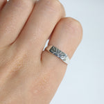 Blume-Jewellery-Sunset-Sterling-silver-signet-ring-chunky-Classic-everyday-hand-engraved-sun-design-motif-jewellery-timeless