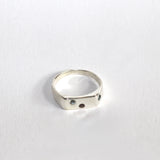 Blume-Jewellery-Winter-Signet-Ring-Sterling-Silver-Pinky-Gemstone-Stone-Ring-Blue-Brown-Blue-Topaz-Aquamarine-Smokey-Quartz-Cool-Rectangle-Handmade-UK4
