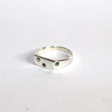 Blume-Jewellery-Winter-Signet-Ring-Sterling-Silver-Pinky-Gemstone-Stone-Ring-Blue-Brown-Blue-Topaz-Aquamarine-Smokey-Quartz-Cool-Rectangle-Handmade-UK4
