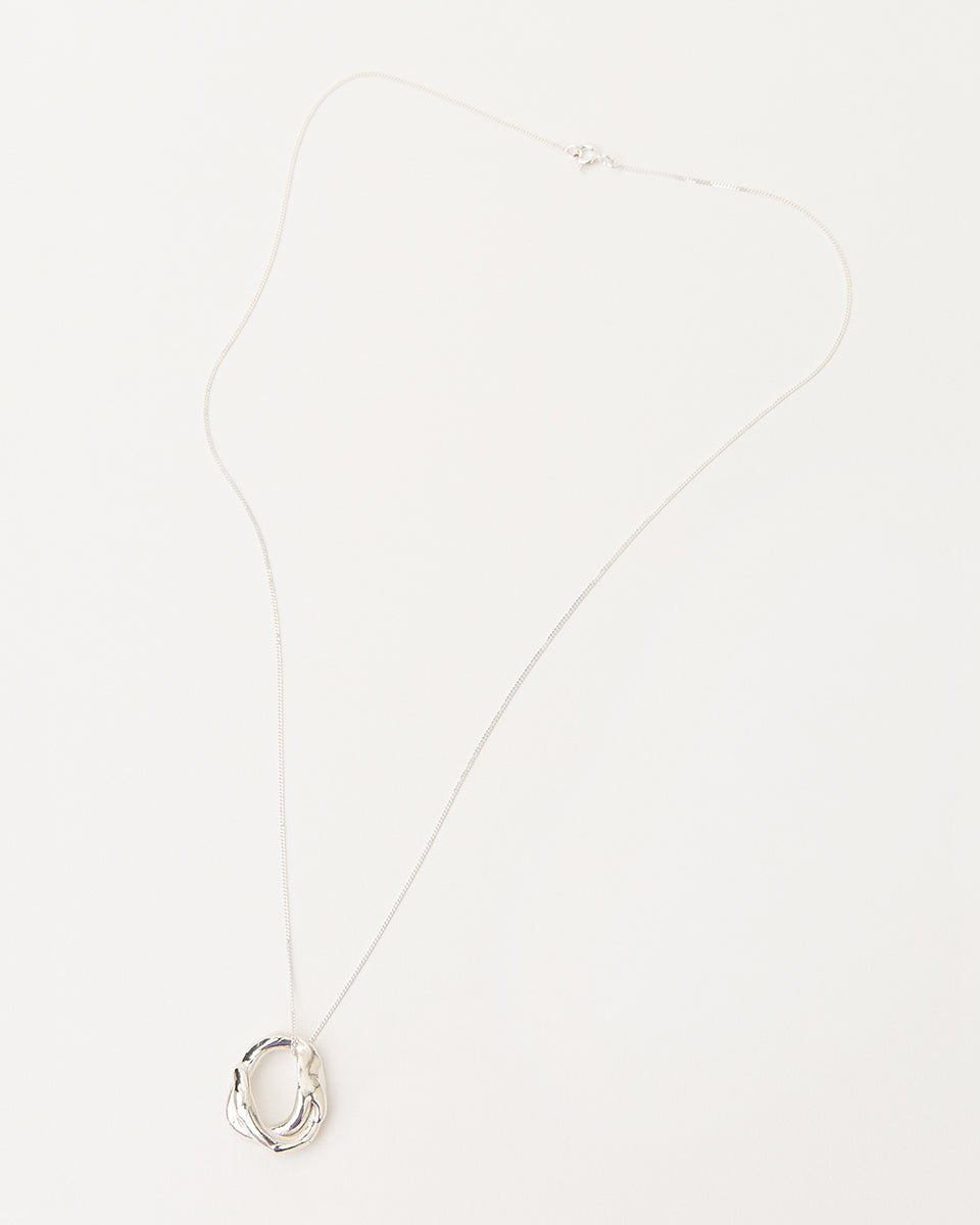 Carolina-De-Barros-Circle-Hoop-Chain-Pendant-Necklace-Gold-Plated-Sterling-Silver-18ct12