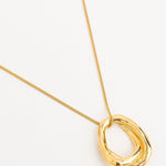 Carolina-De-Barros-Circle-Hoop-Pendant-Necklace-Gold-Plated-Sterling-Silver-18ct