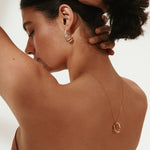 Carolina-De-Barros-Circle-Hoop-Pendant-Necklace-Gold-Plated-Sterling-Silver-18ct