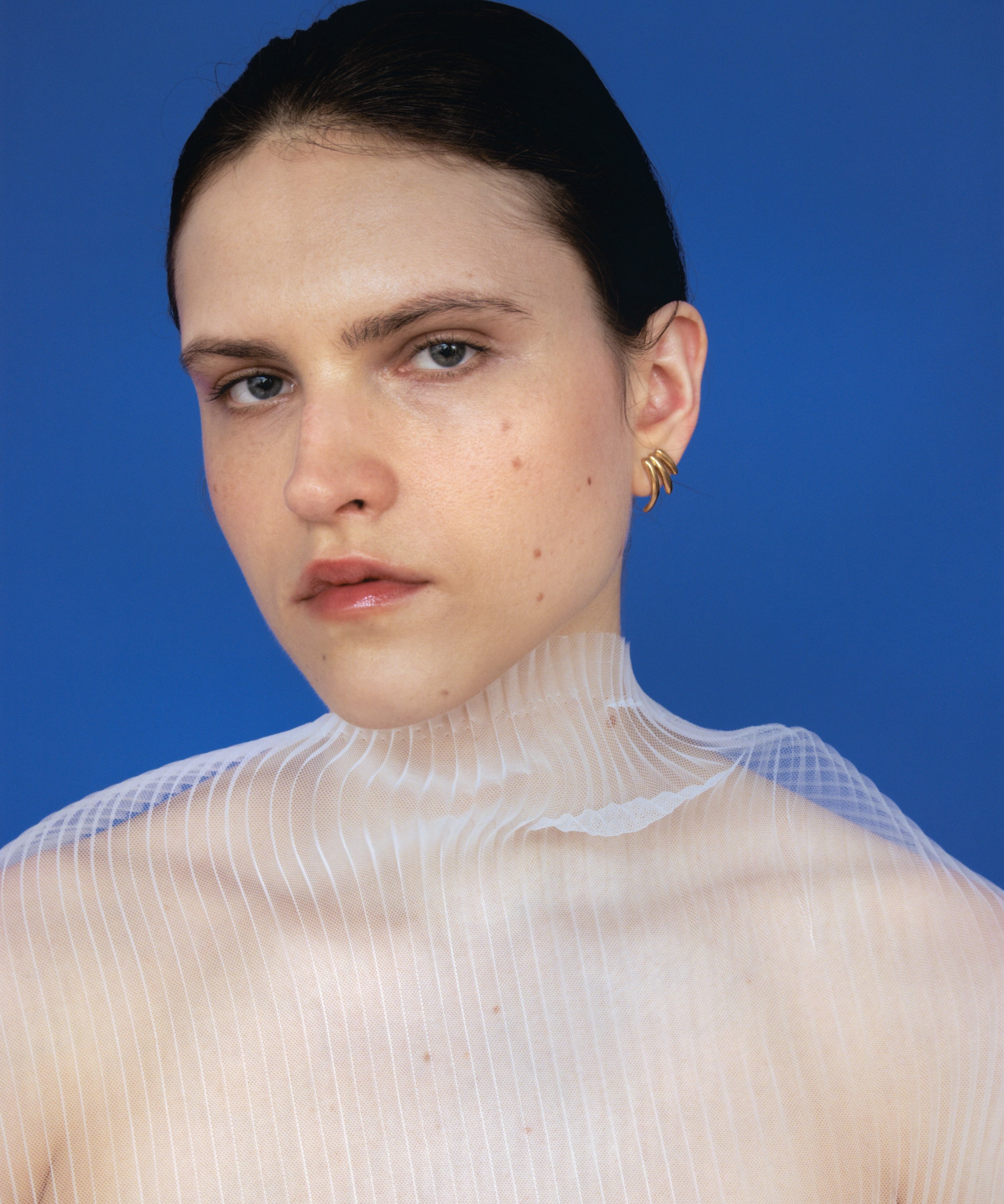 Carolina-De-Barros-Gold-Plated-18ct-Sterling-Silver-Statement-Stud-SELVA-EARRINGS