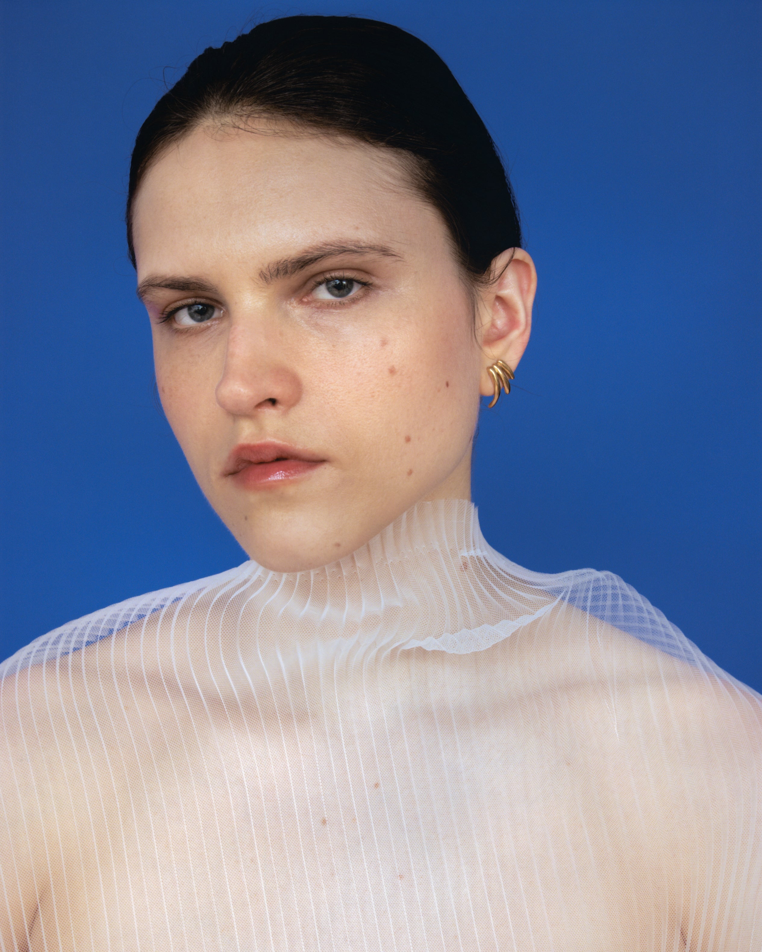 Carolina-De-Barros-Gold-Plated-18ct-Sterling-Silver-Statement-Stud-SELVA-EARRINGS