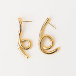 Carolina-de-Barros-Alga-18ct-Gold-Plated-Sterling-Silver-Twist-Drop-Stud-Statement-Earrings