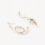 Carolina-de-Barros-Alga-18ct-Gold-Plated-Sterling-Silver-Twist-Drop-Stud-Statement-Earrings