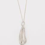 Carolina-de-Barros-Cumaru-Oversized-TearDrop--Drop-Pendant-Necklace-Gold-Plated-18ct-Sterling-Silver