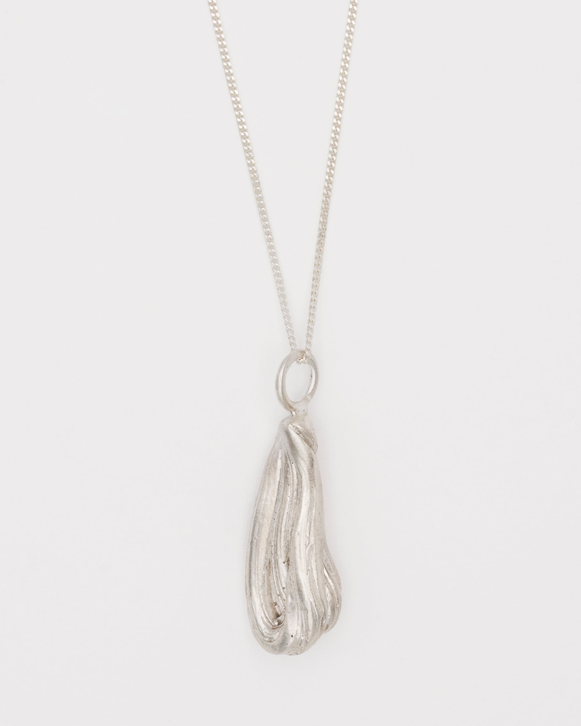 Carolina-de-Barros-Cumaru-Oversized-TearDrop--Drop-Pendant-Necklace-Gold-Plated-18ct-Sterling-Silver