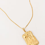 Carolina-de-Barros-Rectangle-Textured-Pendant-Sal-Necklace-18ct-Gold-Plated-Sterling-Silver 