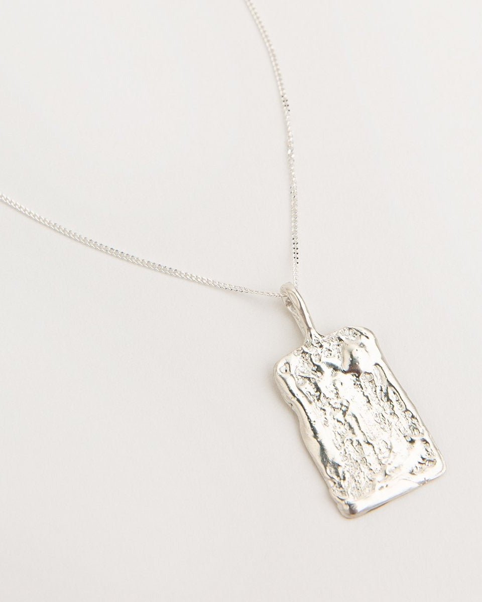 Carolina-de-Barros-Rectangle-Textured-Pendant-Sal-Necklace-18ct-Gold-Plated-Sterling-Silver 