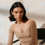 Carolina-de-Barros-Rectangle-Textured-Pendant-Sal-Necklace-18ct-Gold-Plated-Sterling-Silver 