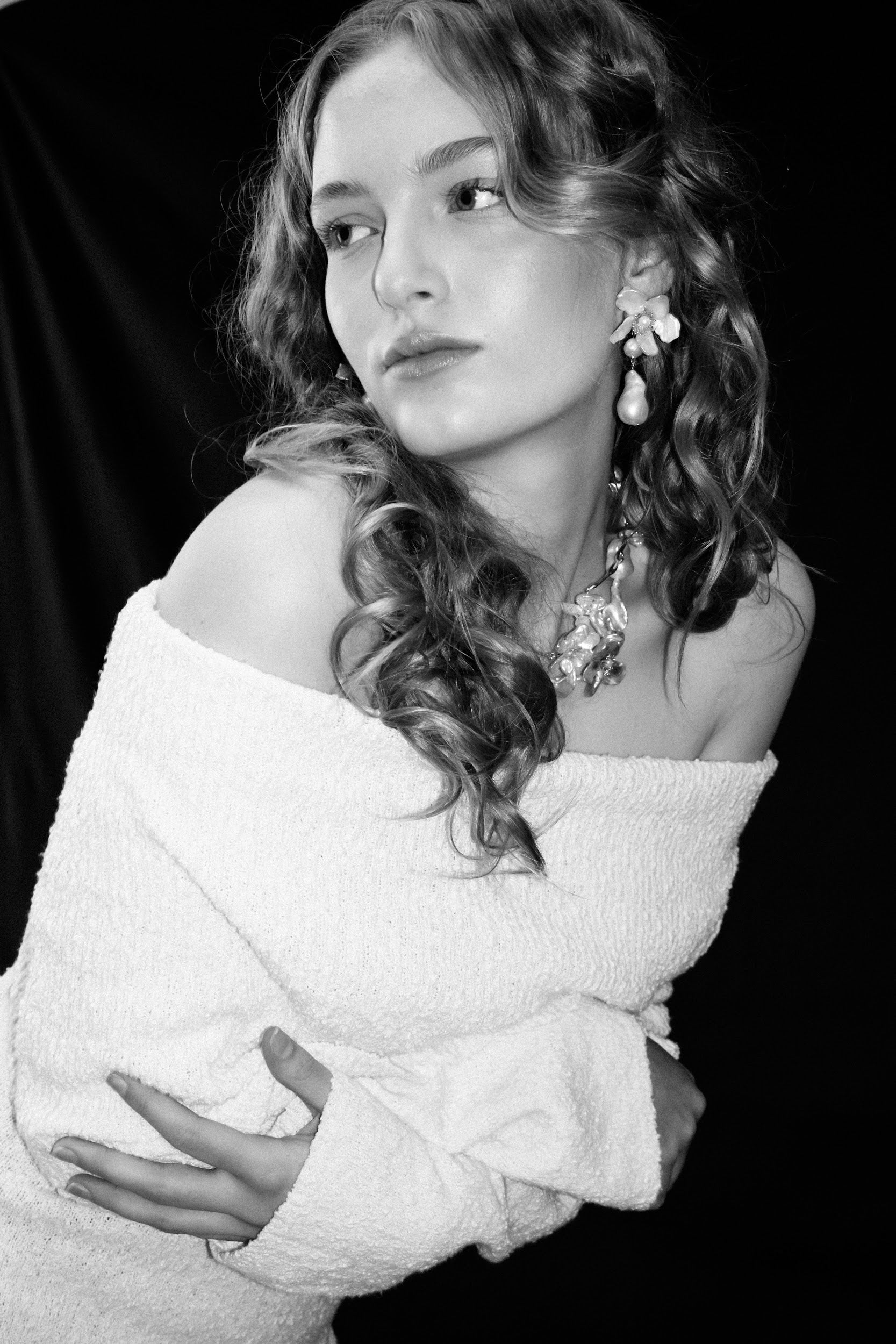 Cherie-Jewels-Beaded-Bead-Statement-Baroque-Freshwater-Keshi-Pearl-Flower-Dangle-Drop-Earrings-№17