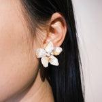 Cherie-Jewels-Oversized-Classic-Golden-Bloom-Freshwater-Keshi-Pearl-Bead-Flower-Earrings-№32