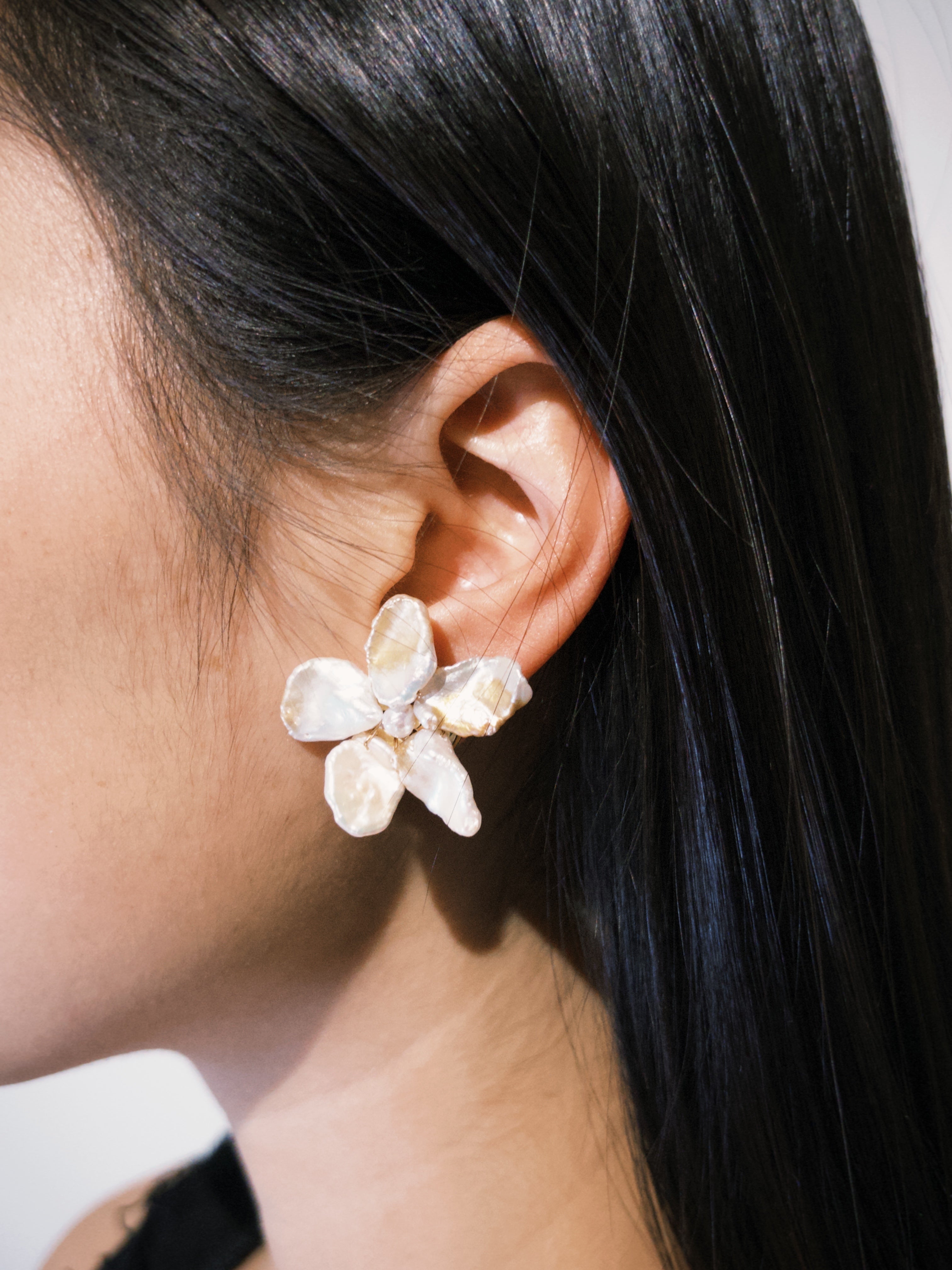 Cherie-Jewels-Oversized-Classic-Golden-Bloom-Freshwater-Keshi-Pearl-Bead-Flower-Earrings-№32