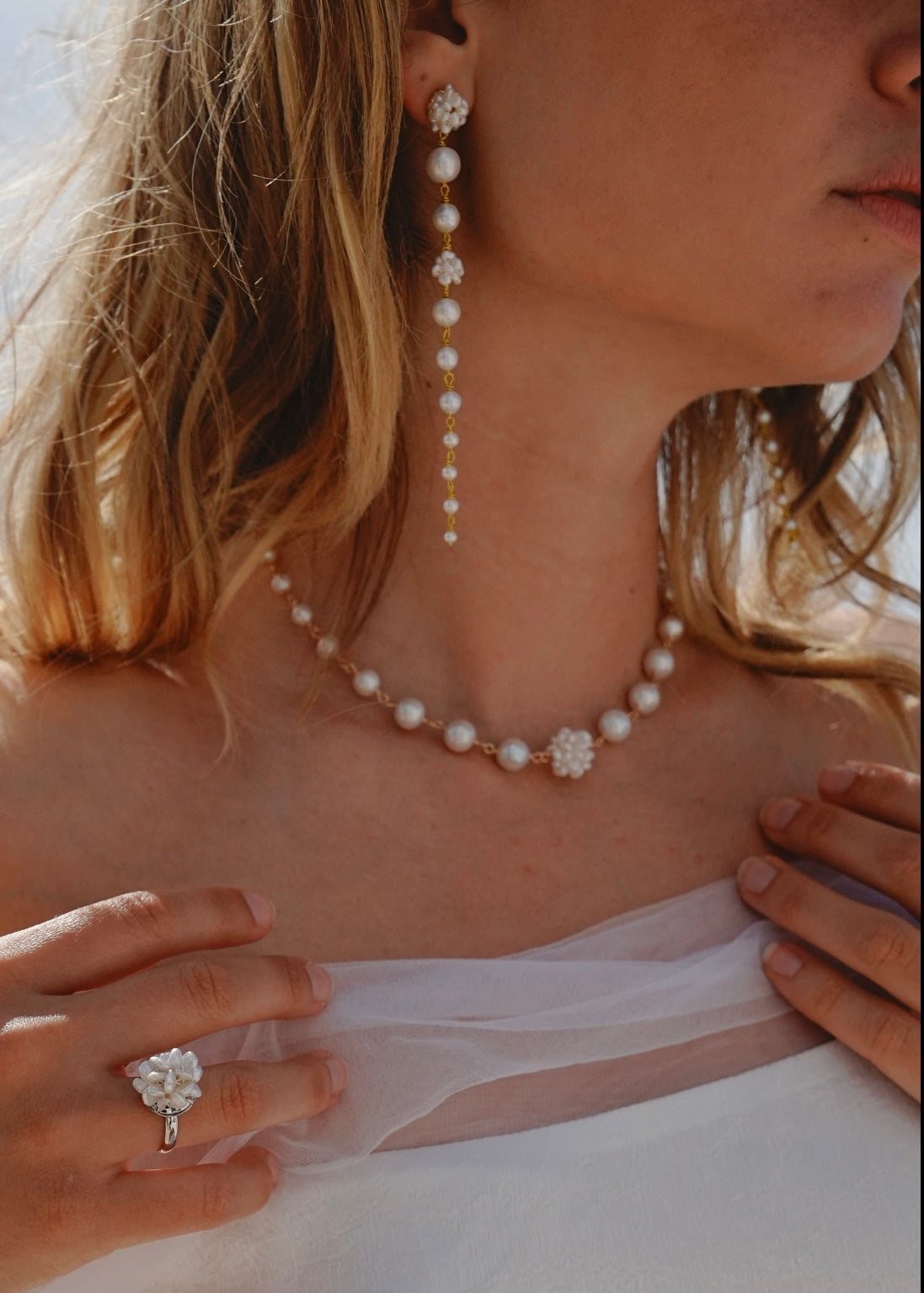 Cherie-Jewels-Pearl-Flower-Hydrangea-Cascade-Earrings-No.71-extra-long-oversized-statement-drop-dangle-earrings-delicate-cluster-chunky-pearl-beads-evenings-jewellery-bridal-brides-weddings-special-occasions