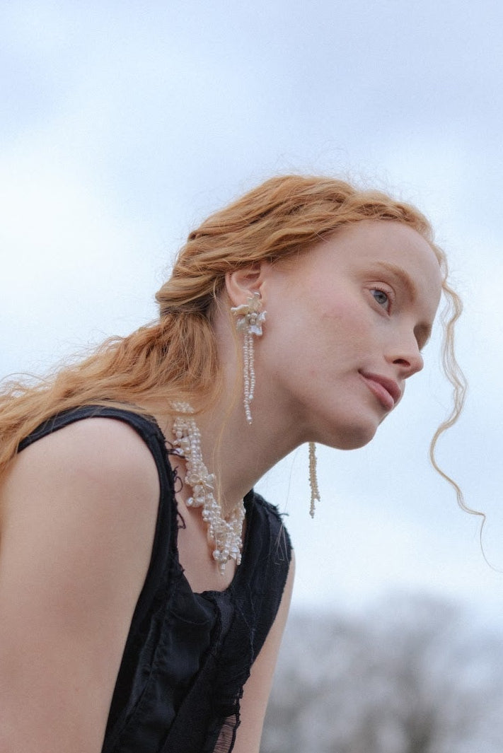 Cherie-Jewels-Snowflake-Keshi-Pearls-Freshwater-Flower-White-Dangle-Earrings-№34-Beaded-Statement-Drop