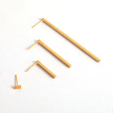 Crux Gold Mini Earrings