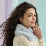 Pastel Stone Chunky Large Hoop Earrings Gold