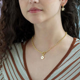 Retro Multi-Charm Chunky Chain Necklace