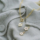 Retro Multi-Charm Chunky Chain Necklace