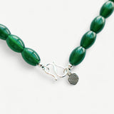 Forest Agate Bead Necklace