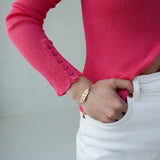 Kaleidoscope Disco Chain Bracelet Gold