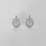 Rollo Link Earrings Gold