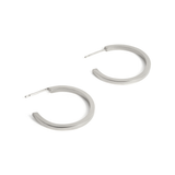 Crux Sterling Silver Maxi Hoops