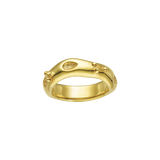 Feggeri-Ahinos-Organic-Ring-Gold-Vermeil-Textured-Band-Stacking