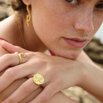 Feggeri-Astra-Chunky-Signet-Pinky-Ring-Gold-Vermeil-Starfish-Round-Star-Marine-Statement