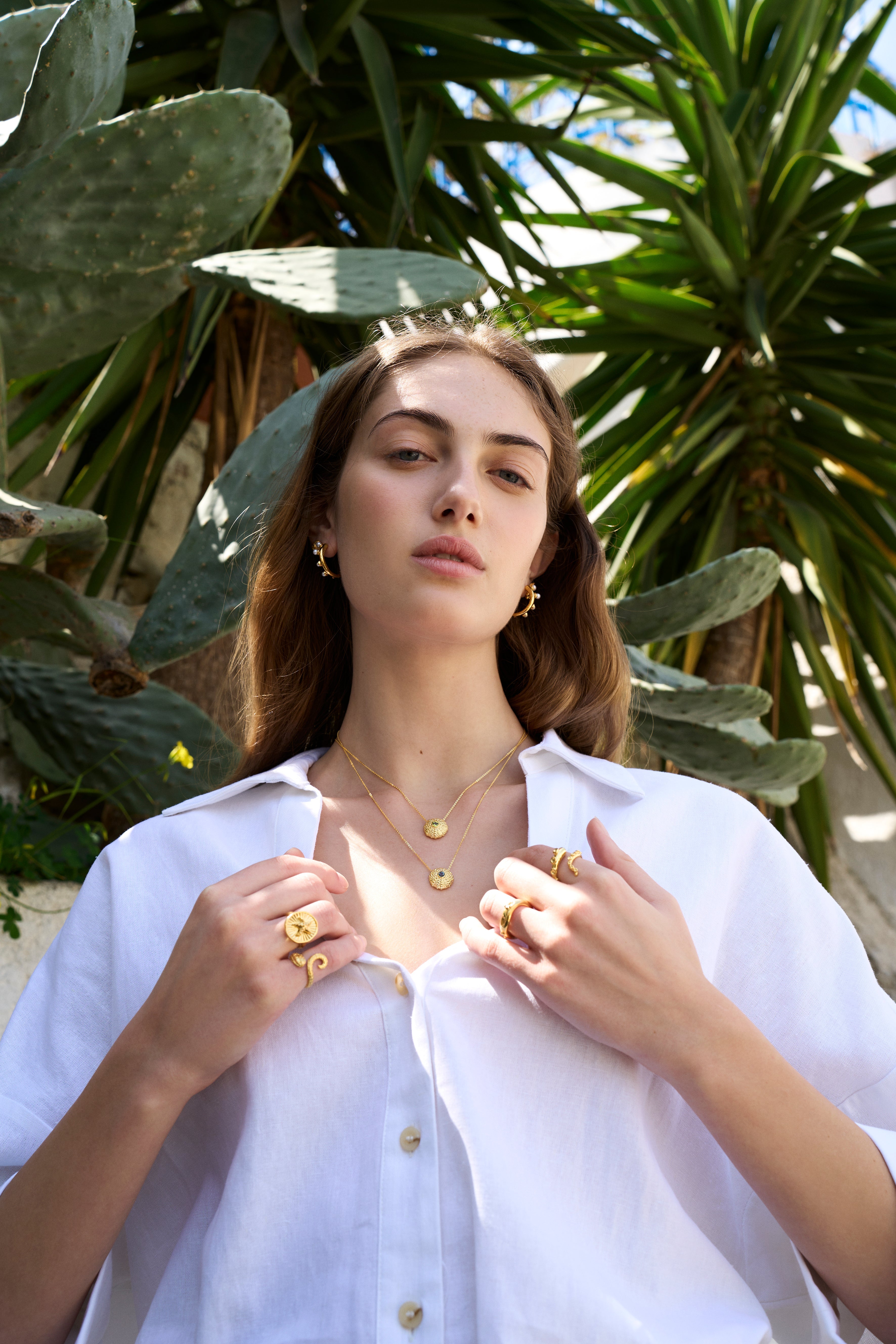 Feggeri-Astra-Chunky-Signet-Pinky-Ring-Gold-Vermeil-Starfish-Round-Star-Marine-Statement