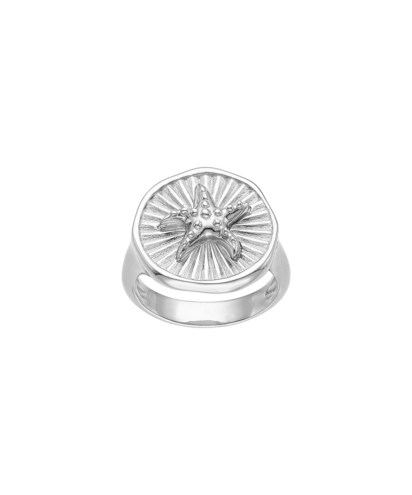 Feggeri-Astra-Signet-Starfish-Star-Circle-Chunky-Pinky-Ring-Sterling-Silver-Emblem