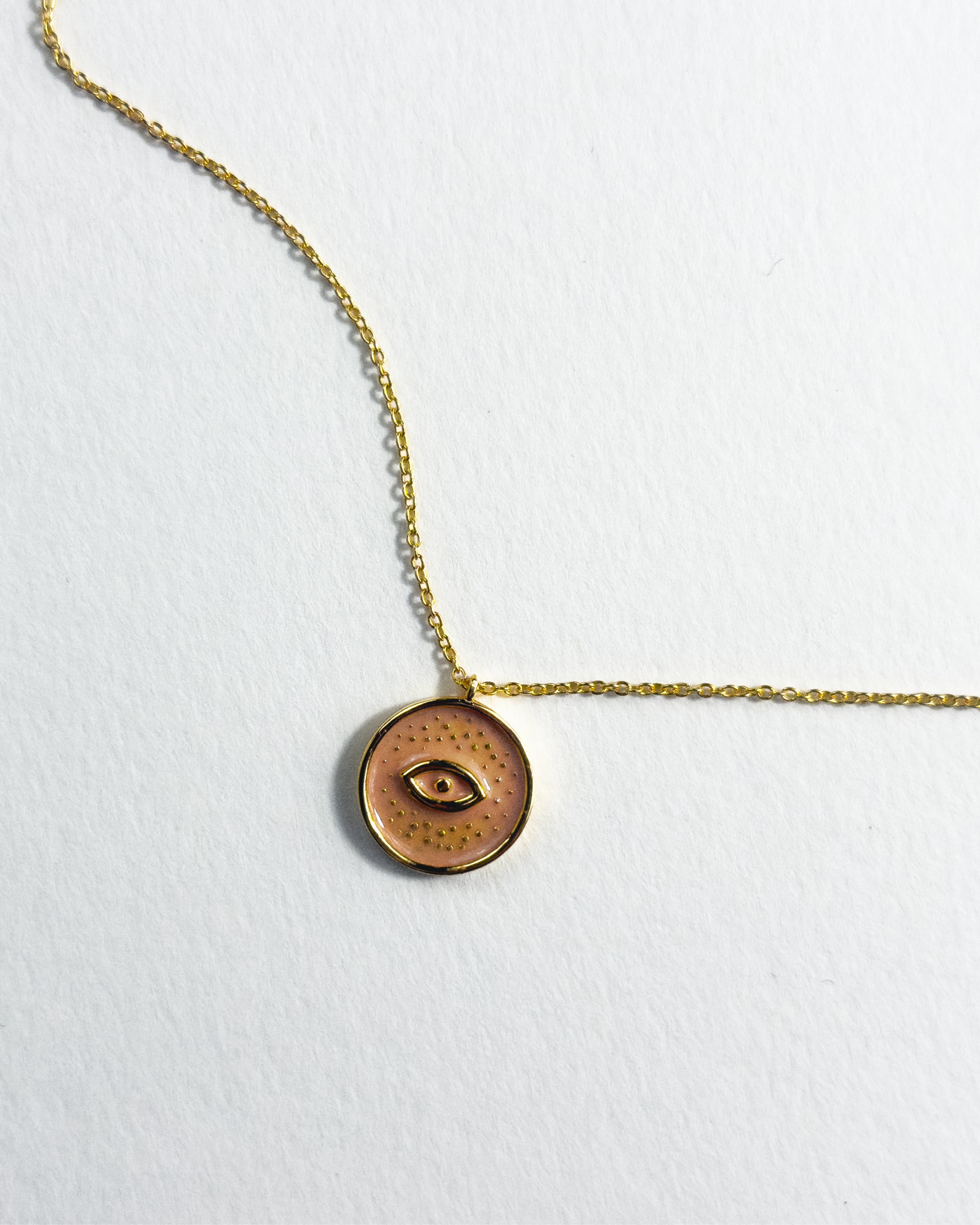 Feggeri-Mati-Evil-Eye-Circle-Disc-Coin-Pendant-Pink-Gold-Pendant-Necklace-Chain