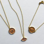 Feggeri-Mati-Evil-Eye-Pink-Enamel-Pendant-Cricle-Disc-Pendant-Chain-Bracelet-Diamond