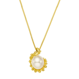 Feggeri-Okto-Freshwater-Pearl-Textured-Octopus-Marine-Inspired-Pendant-Necklace-Gold-Vermeil