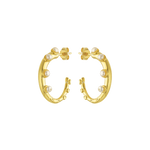 Feggeri-Okto-Pearl-Freshwater-Medium-Embellished-Hoop-Earrings-Hoops-Gold-Vermeil-Summer-Cool-Statement-Jewellery