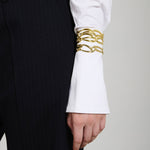 Feggeri-Psari-Large-Cuff-Gold-Vermeil-Statement-Oversized-Textured-cutout-Bracelet-Bangle