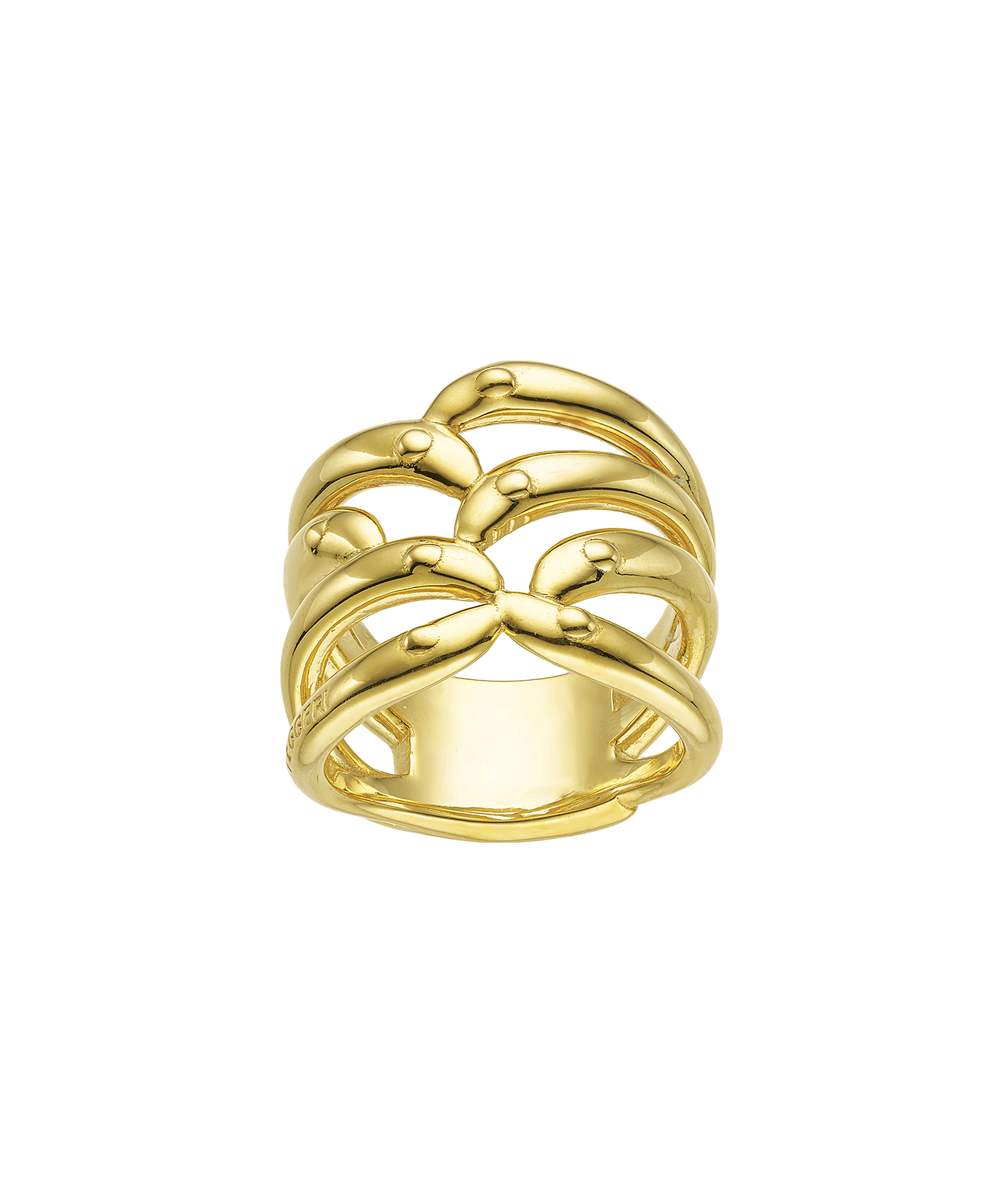 Feggeri-Psari-Ring-Gold-Vermeil-Statement-Cutout-Cocktail-Textured-Marine-Inspired-JEwellery