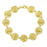 Feggeri-Selene-Anicent-Greek-Coin-Vintage-Inspired-Charm-Bracelet-Gold-Vermeil-Summer-Jewellery-Wrist-Stacking