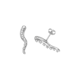 Feggeri-okto-seahorse-marine-inspired-wave-stud-textured-earrings-sterling-silver-ear-stacking