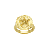 Astra Signet Ring Gold