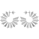 Ippos Fin Earrings Silver