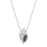 Shell Conch Necklace Silver