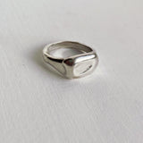 Frances-Kirk-BRUISED-Signet-Chunky-Pinky-Bold-Sterling-Silver-Stacking-Ring