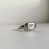 Frances-Kirk-BRUISED-Signet-Chunky-Pinky-Bold-Sterling-Silver-Stacking-Ring