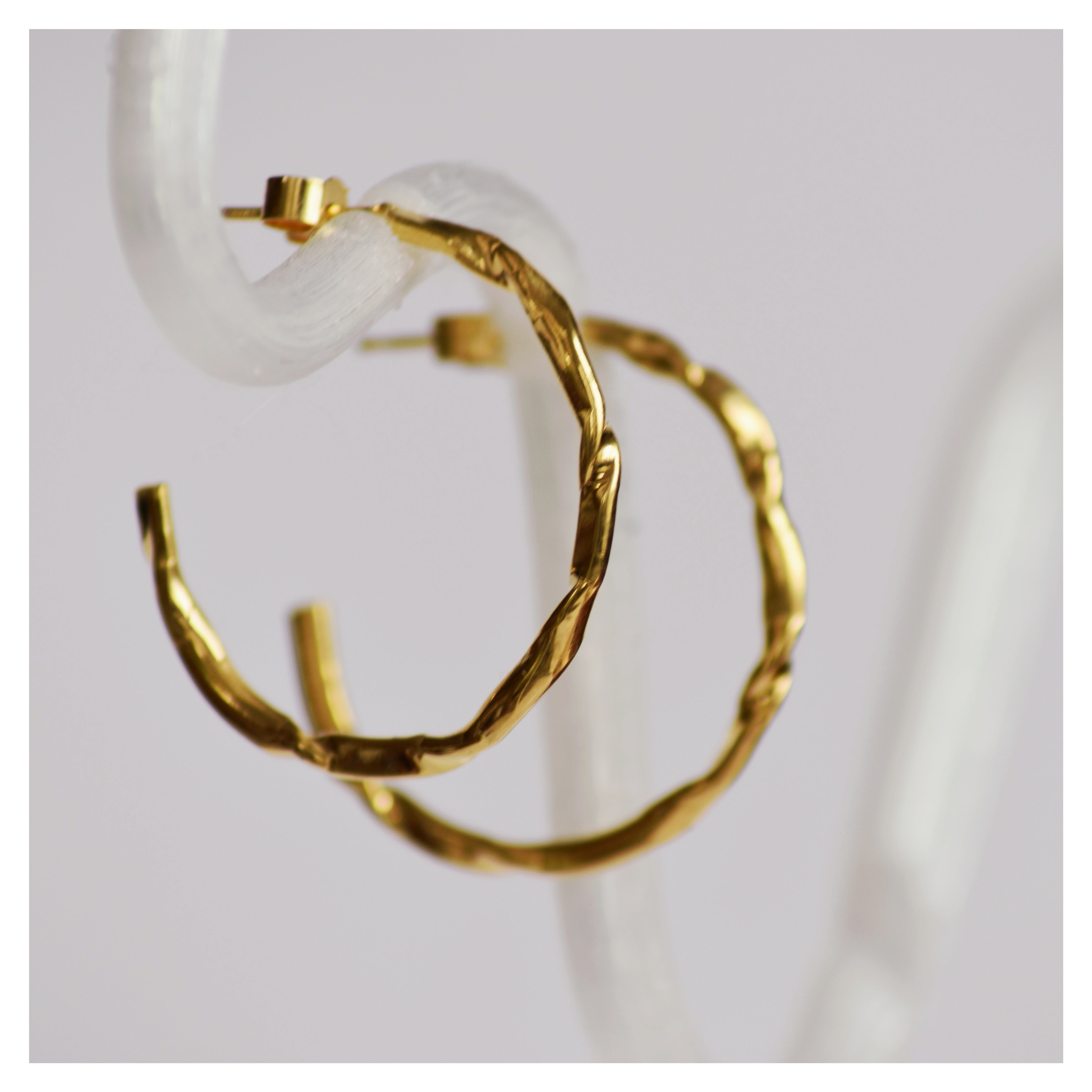 Frances-Kirk-Large-Crumpled-Tectured-Oversized-Hoops-Hoop-Earrings-Sterling-Silver-Gold-Vermeil